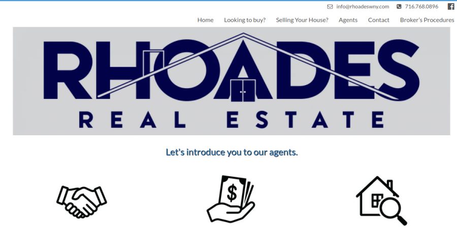 Rhoades WNY landing page preview